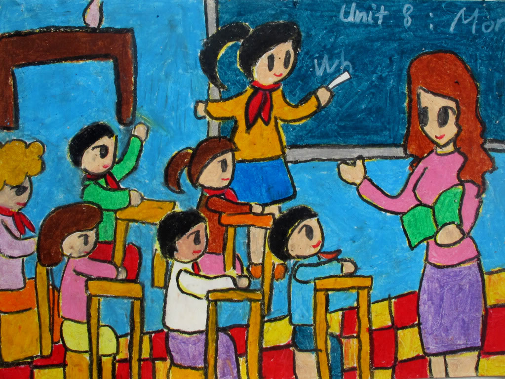 Bạn muốn tham gia sáng tạo cho ngày nhà giáo Việt Nam mà chưa biết đề tài gì phù hợp? Hãy tham khảo bức tranh này để tìm được đề tài thú vị và thể hiện sự tôn vinh đích thực đến các thầy cô giáo của mình.